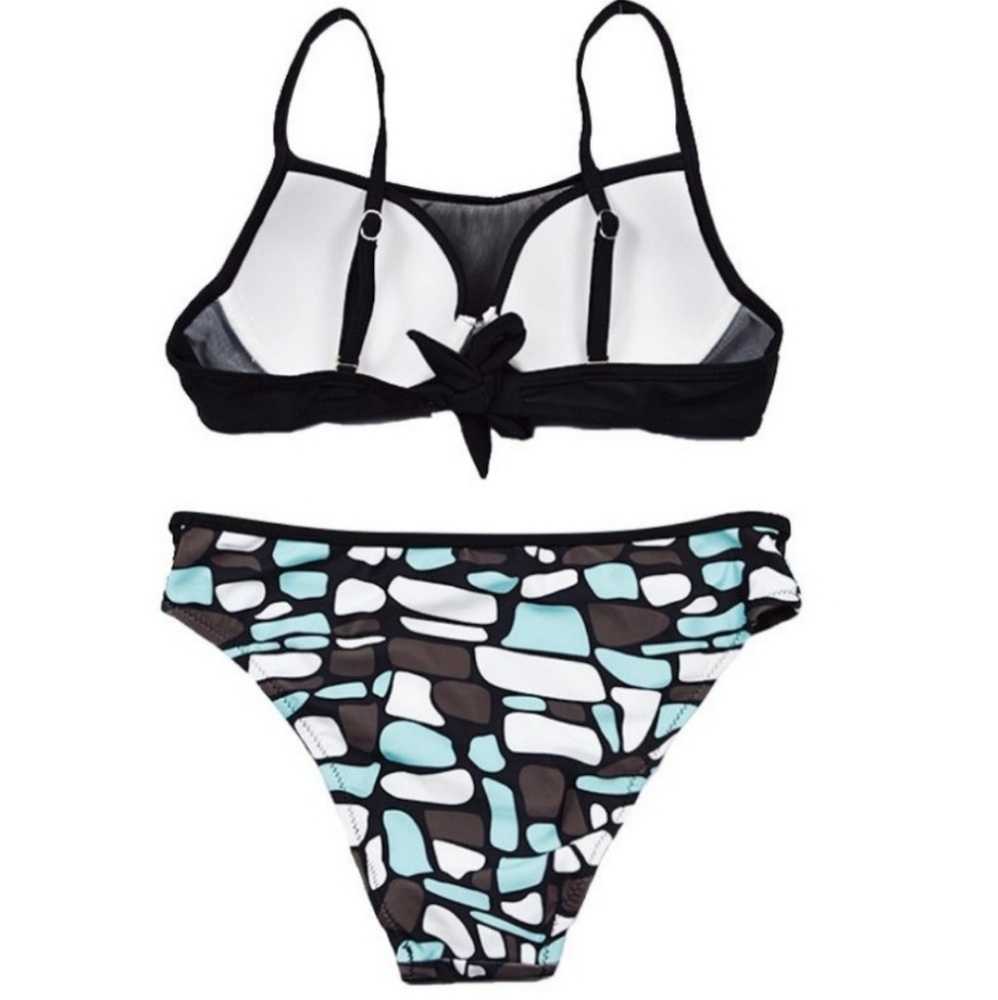 Color Block Bikini 2 pc - Picture 3 of 4
